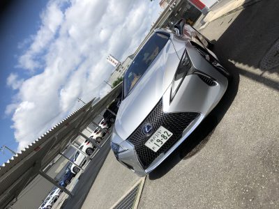 ひでぼう田辺の高級車レンタカー配達日記15〜LC500h Sパッケージ〜