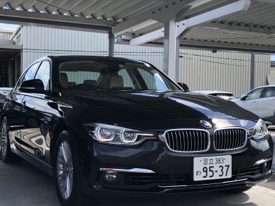 タンメン樫原の高級車レンタカー配達日記105 BMW 318i  Luxury line