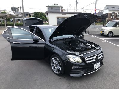 おじいちゃんの高級車レンタカー配達日記22～ベンツ E200  Avantgarde スポーツ～