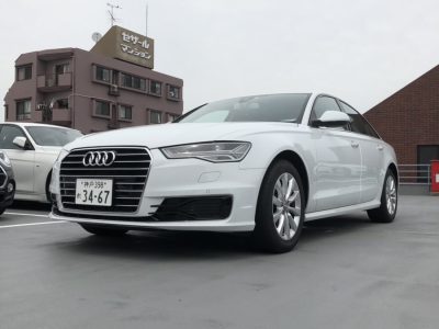 クリス二瓶の高級車レンタカー配達日記117　アウディ　Ａ6