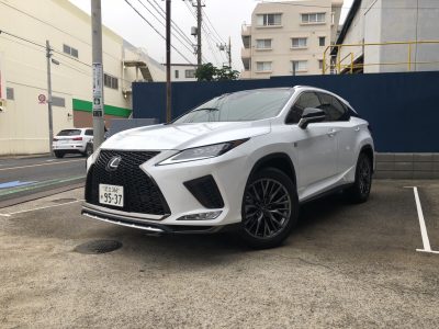 こーせーの高級車レンタカー配達日記27〜レクサス　RX300 F sports～