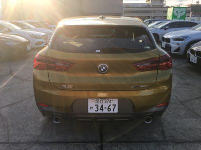 クリス二瓶の高級車レンタカー配達日記127　BMW X2