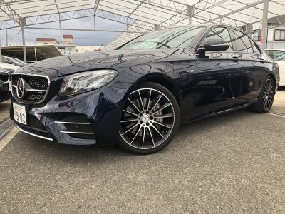 ﾄﾘﾌﾟﾙ木村の高級車レンタカー配達日記187～ベンツ E43 AMG～