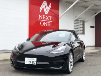 タンメン樫原の高級車レンタカー配達日記118 テスラ　モデル3