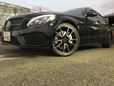 ﾄﾘﾌﾟﾙ木村の高級車レンタカー配達日記185～ベンツ C43 AMG～