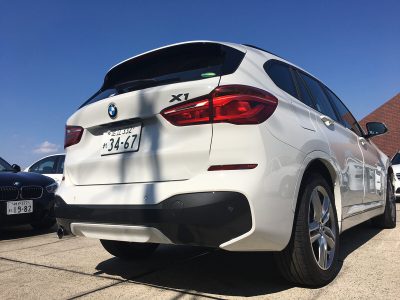 クリス二瓶の高級車レンタカー配達日記130　ＢＭＷ　Ｘ1　