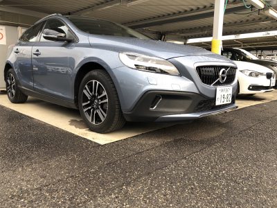 ﾄﾘﾌﾟﾙ木村の高級車レンタカー配達日記189～V40 クロスカントリー～