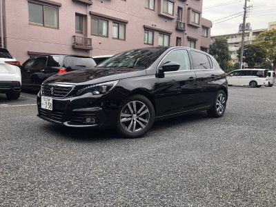 ﾄﾘﾌﾟﾙ木村の高級車レンタカー配達日記204～プジョー　308～