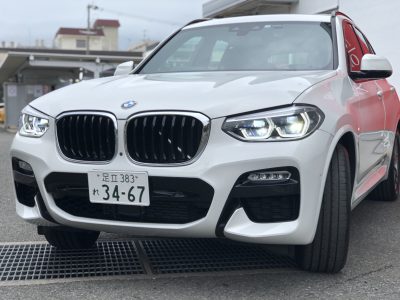 タンメン樫原の高級車レンタカー配達日記143～BMW X3 xDrive20d Msports ～