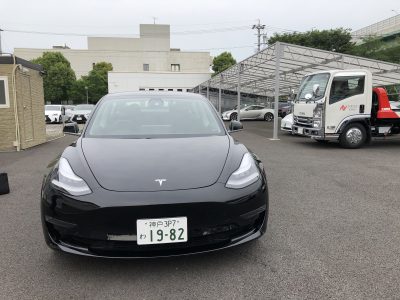 ボーイの高級車レンタカー配達日記53〜テスラ　モデル3〜