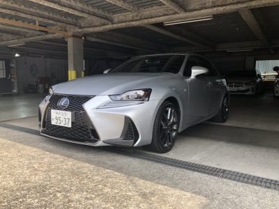 じゅんちゃんの高級車レンタカー配達日記55～レクサス　IS300　Fスポーツ～