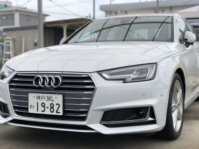 ありー座間の高級車レンタカー配達日記14～アウディ　A4　35TFSI～