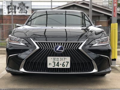 タンメン樫原の高級車レンタカー配達日記159　～レクサス ES300ｈ バージョンＬ～