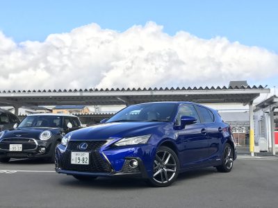 エリーの高級車レンタカー配達日記80〜LEXUS・CT200h Fスポーツ〜