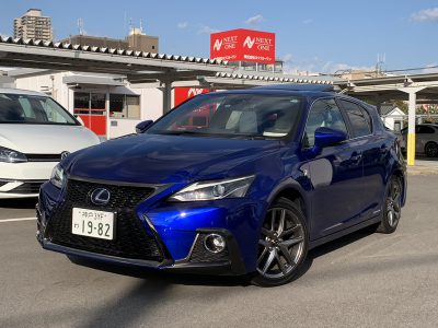 ヘルプ吉村の高級車レンタカー配達日記229～ LEXUS CT200h F Sport～