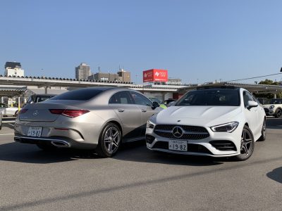 ヘルプ吉村の高級車レンタカー配達日記244～Mercedes-Benz CLA180 AMG Line～