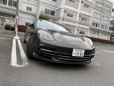 ありー座間の高級車レンタカー配達日記37～ポルシェ　パナメーラ　4～