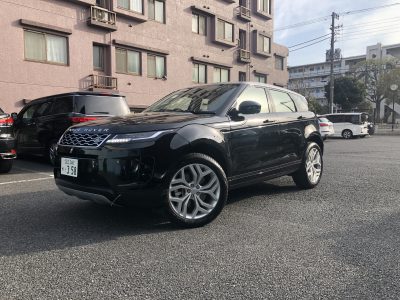 ﾄﾘﾌﾟﾙ木村の高級車レンタカー配達日記244～ランドローバー　イヴォーク P200 S～