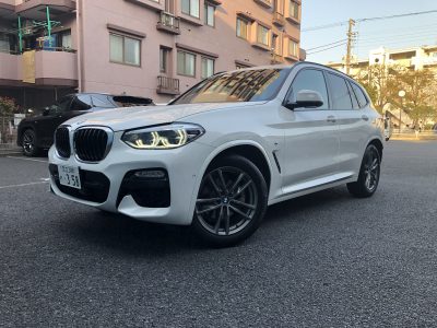 ﾄﾘﾌﾟﾙ木村の高級車レンタカー配達日記246～BMW　X3　xDrive20d　Mスポーツ～