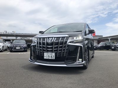 おじいちゃんの高級車レンタカー配達日記87〜TOYOTA トヨタ アルファード 2.5 S Cパッケージ ～