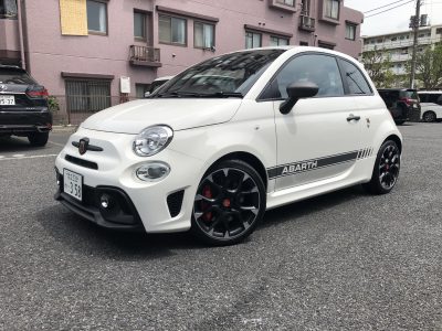 ﾄﾘﾌﾟﾙ木村の高級車レンタカー配達日記250～アバルト595	COMPETIZIONE～