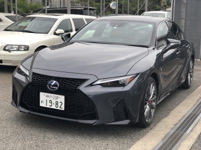 ありー座間の高級車レンタカー配達日記42～レクサス　IS300h　Fスポーツ～