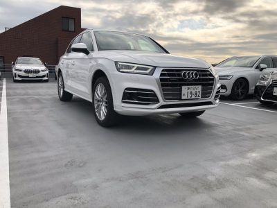 じゅんちゃんの高級車レンタカー配達日記92～アウディ　Q5　2.0TFSI デビューパッケージ～