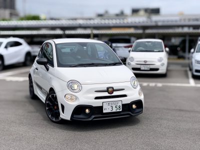 エリーの高級車レンタカー配達日記100〜アバルト・595コンペティツィオーネ〜