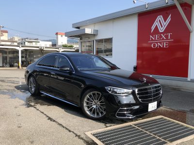 かっきーの高級車レンタカー配達日記50〜ベンツ S400d 4MATIC AMG Line〜