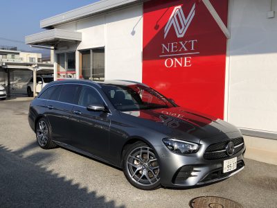 かっきーの高級車レンタカー配達日記55〜ベンツ E200 Station Wagon Sports〜