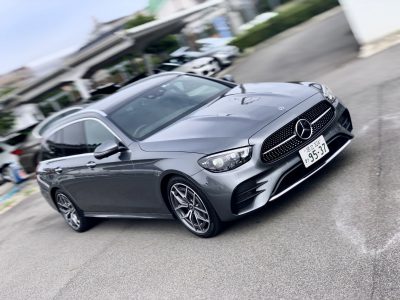 エリーの高級車レンタカー配達日記107〜メルセデスベンツ・E200 Station Wagon Sports〜