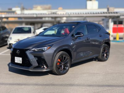 エリーの高級車レンタカー配達日記109〜LEXUS・NX350h F sport〜