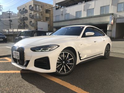 ﾄﾘﾌﾟﾙ木村の高級車レンタカー配達日記264～BMW 420i Gran Coupe M Sport～