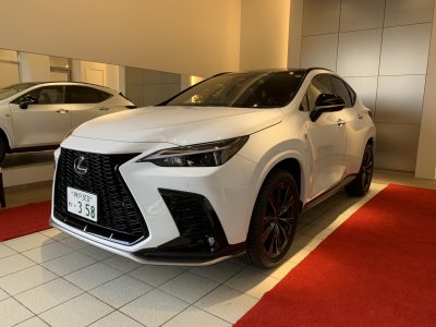 ヘルプ吉村の高級車レンタカー配達日記262～LEXUS NX350 F Sport～