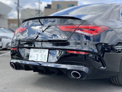 エリーの高級車レンタカー配達日記114〜Mercedes-AMG・CLA35 4MATIC〜