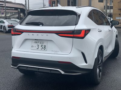 タンメン樫原の高級車レンタカー配達日記206～NX350h Fスポーツ～