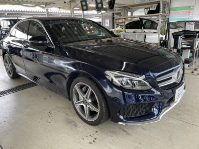 わさび澤田の高級車レンタカー配達日記4 ～ ベンツ C200 4MATIC Avantgarde AMG Line～