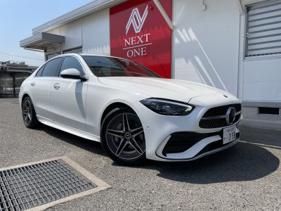 かっきーの高級車レンタカー配達日記66〜ベンツ C180 Avantgarde AMG Line〜