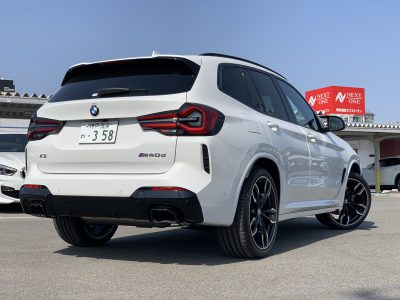 エリーの高級車レンタカー配達日記120〜BMW・X3 M40d〜