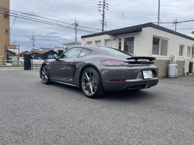 タンメン樫原の高級車レンタカー配達日記211～ポルシェ 718ケイマン～