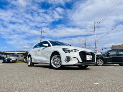 エリーの高級車レンタカー配達日記132〜Audi A3 Sportback 30TFSI Advanced Selection〜