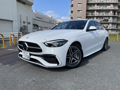 ピエロ伊勢田の高級車レンタカー配達日記19〜Mercedes Benz C180 AvantgardeAMG Line