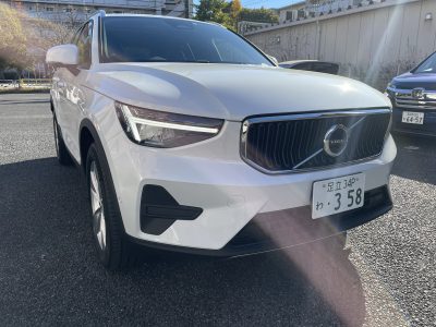 おじいちゃんの高級車レンタカー配達日記128〜ボルボ XC40 Plus Pro B3～