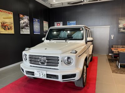 ピエロ伊勢田の高級車レンタカー配達日記23〜Mercedes Benz G400d 4MATIC