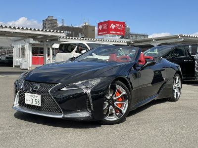 ヘルプ吉村の高級車レンタカー配達日記287～LEXUS LC500 Convertible～