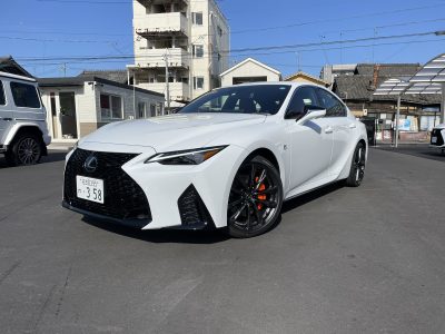 タンメン樫原の高級車レンタカー配達日記223～IS300h F Sport ～