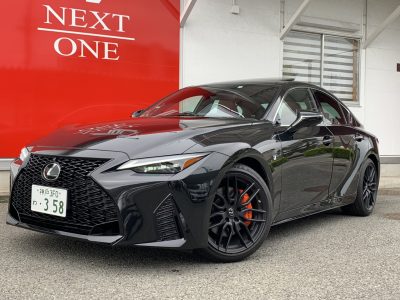 まっすー増井の高級車レンタカー配達日記6〜レクサス IS300　F Sport MODE BLACK〜