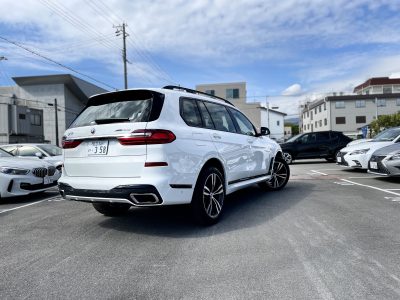 エリーの高級車レンタカー配達日記142〜BMW・X7 xDrive40d M sport〜