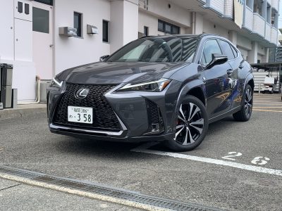 さかなくんの高級車レンタカー配達日記6〜レクサス　UX250h F SPORT