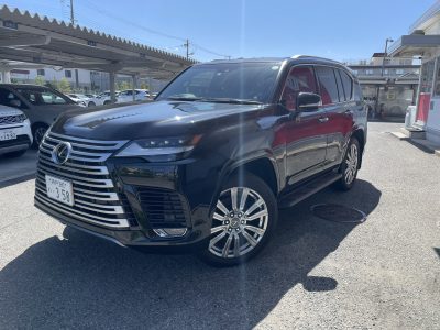 わさび澤田の高級車レンタカー配達日記9〜LEXUS LX600 EXECUTIVE〜